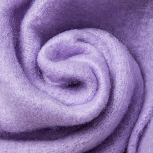 AUSEKALY Women's Scarf Big Colorful Thick Blanket Wrap Winter Oversized Warm Chunky Scarves Solid3