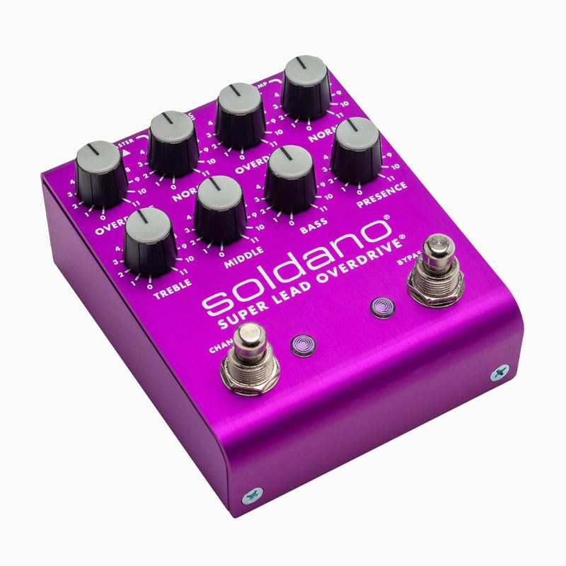 Amazon | Soldano ソルダーノ SLO PLUS Pedal Purple Super Lead