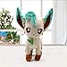 Bleyoum Peluche Jouet 20 Cm Eevee Leafeon Peluche Peluche Peluche Jouets Poupées Cadeaux pour Enfants Livraison Gratuite