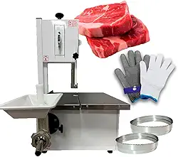 Máquina Serra Fita Carne Moedor 1,80M + Lâmina + Luva PRO Sebem