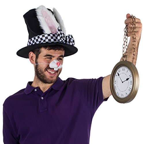 Tigerdoe white rabbit costume - rabbit costume - bunny costume 5 pc costume- playing cards 4 pc costume 8 Tigerdoe white rabbit costume - rabbit costume - bunny costume 5 pc costume- playing cards 4 pc costume - image 9