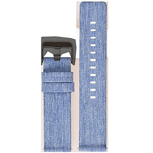 Sangle de montre en nylon tressé 24mm vert pour montre classique et sport