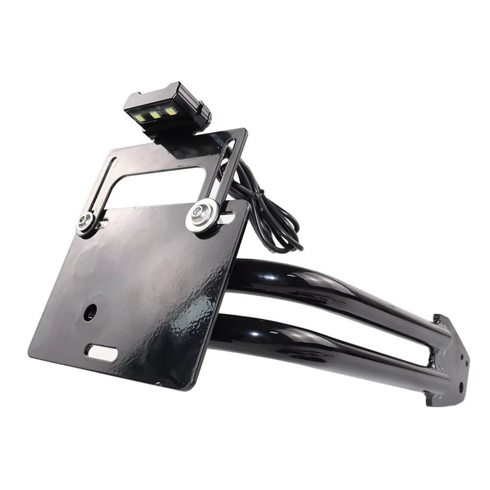 Portatarga per moto Per BMW R18 100 Anni R 18 Classic 2020-2025 Display A LED Laterale Staffa Kit Di Trasferimento Targa Porta Targa Moto(Side)
