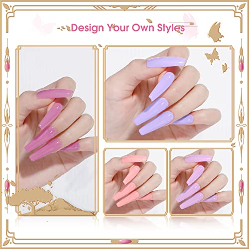 ROSALIND UV Nagellack Shellac Nagellack 10PCS Farbgel Color Nail Gel, Lila Rosa Rot Semi Permanent Nägel Shellac Set… – Bild 5