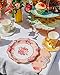 Vintage Floral Paper Plates Disposable Dishes For Mother's Day Truly Scrumptious Afternoon Tea Party Decorations, Birthday, Baby Shower, Wedding