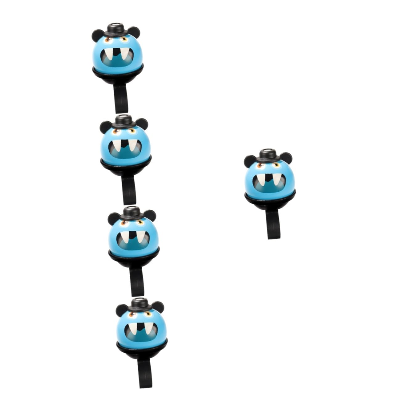 BESPORTBLE 5st Fahrradklingel Kinderklingel Für Fahrrad Rennradklingel Kinderglocke Ding Fahrradhupe Für Babys Tierische Zyklus Horn Klarer Ring Kleinkind Aluminiumlegierung Faltrad
