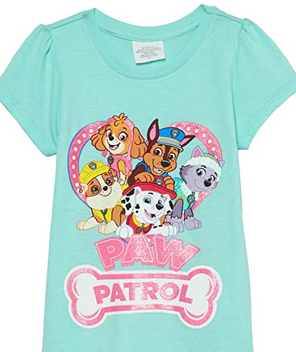 Nickelodeon Paw Patrol Girls T-Shirt-Skye, Marshall2