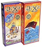 Dixit ODYSSEY & Dixit QUEST Expansions _ Two add-on expansions for Dixit Game _ Bundled Items (2)