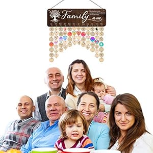 Birthday Gifts for Grandma Mom,Family Birthday Calendar Wall Hanging,Family Birthday Plaque with Tags,Family Tree Birthday Reminder Board,Mother in Law Grandparents Mothers Day Gifts Birthday Gifts for Grandma MomFamily Birthday Calendar Wall HangingFamily Birthday Plaque with TagsFamily Tree Birthday Reminder BoardMother in Law Grandparents Mothers Day Gifts