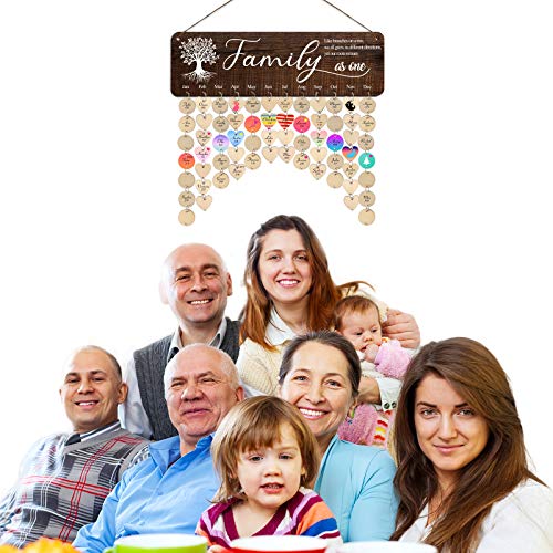 Birthday-Gifts-for-Grandma-MomFamily-Birthday-Calendar-Wall-HangingFamily-Birthday-Plaque-with-TagsFamily-Tree-Birthday-Reminder-BoardMother-in-Law-Grandparents-Mothers-Day-Gifts Birthday Gifts for Grandma MomFamily Birthday Calendar Wall HangingFamily Birthday Plaque with TagsFamily Tree Birthday Reminder BoardMother in Law Grandparents Mothers Day Gifts