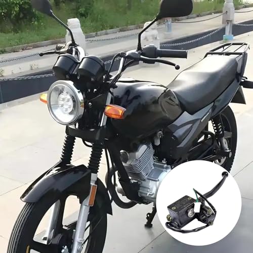 Cylindre de frein hydraulique moto en métal robuste kit de maître-cylindre complet