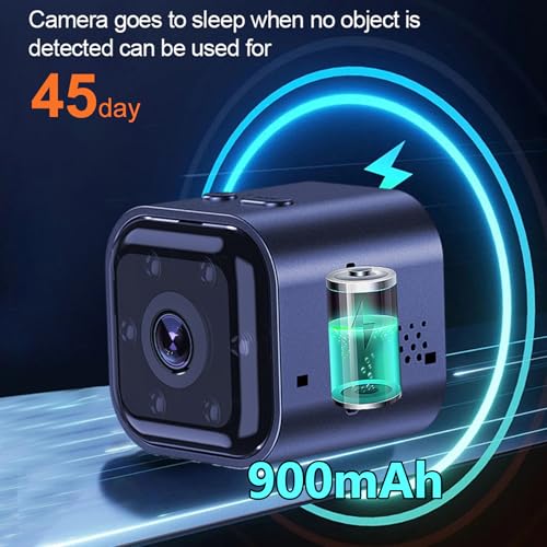Image of Guardhouse Mini Camera, Two Way Audio, 120Pan Tilt Rotation, Local MicroSD Card Storage, WiFi Remote Mobile App Control for Indoor,Outdoor Security Camera for Homes and Retail Stores (Camera)