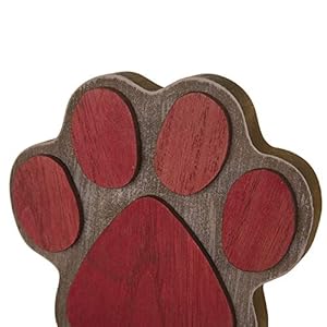 Glitzhome 6.3" H Christmas Paw Stocking Holder for Fireplace Mantel Stand Hanger Sturdy Wooden/Metal Xmas Seasonal Home Party Decoration Glitzhome 63 H Christmas Paw Stocking Holder for Fireplace Mantel Stand Hanger Sturdy WoodenMetal Xmas Seasonal Home Party Decoration