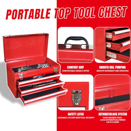 Snapklik.com : ROAD DAWG ATBD134D-Red Torin Rolling Garage Workshop ...