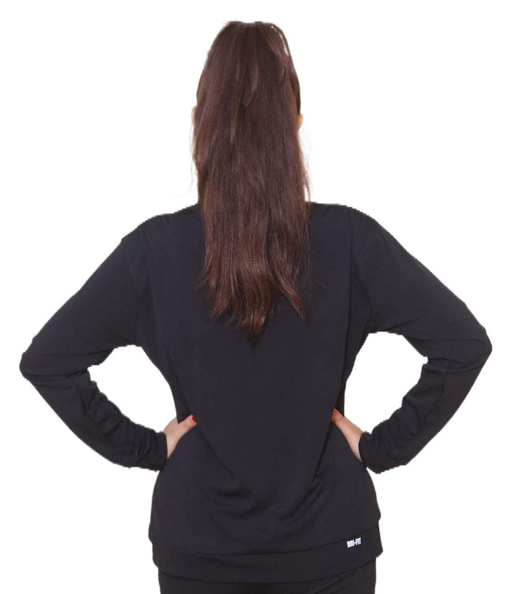 Tempest Track Jacket for Women (Black and Orange) 2