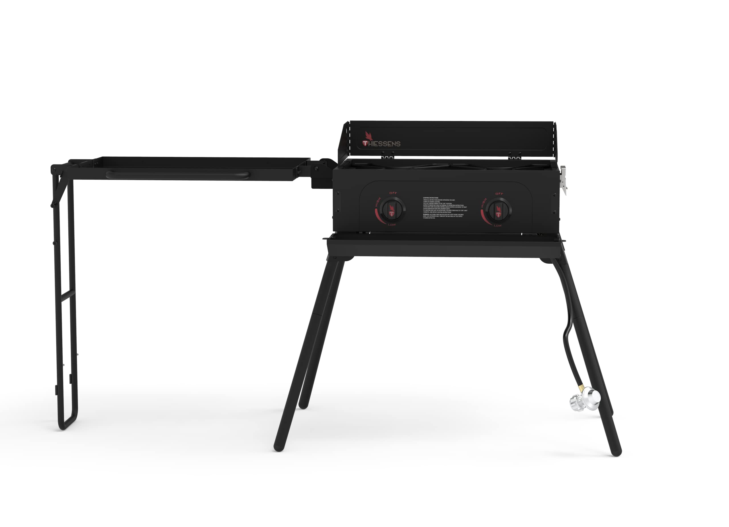 Amazon.com: Thiessens 58210 TH2BCMP 2 Burner Camp Stove, Black