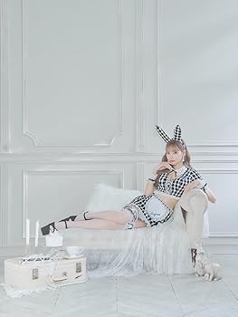 Amazon.co.jp: ハロウィン ツイードバニーメイドセット アップ