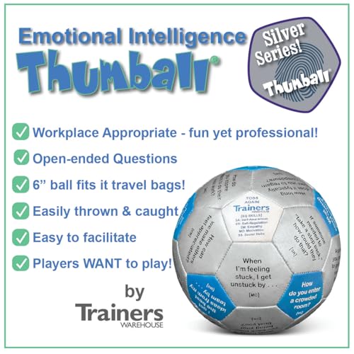 Image of Trainers Warehouse 6 inch Thumball Collection, 32 Prompts for Conversation, Team Building, Relationship and Training