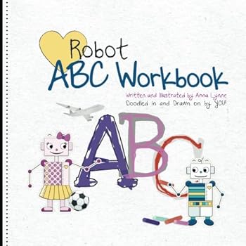 Paperback Robot ABC Workbook Book