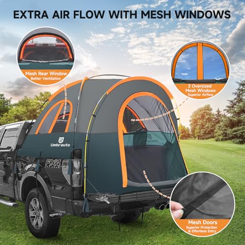 Umburato Truck Bed Tent 6.4-6.7FT