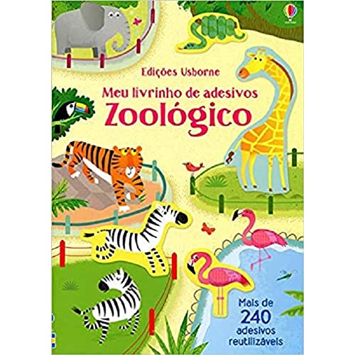 Meu livrinho de adesivos: Zoológico
