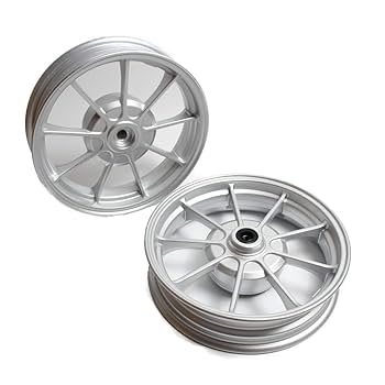 Amazon | 10インチのホイールの輪辋に適用 前後2個一対 ドラム