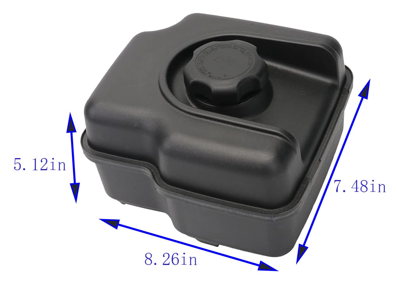 799863 Depósito de combustible para Briggs Stratton 695736 697779 694260 698110 799863 se adapta a la mayoría de cortadoras de césped 121000 122000