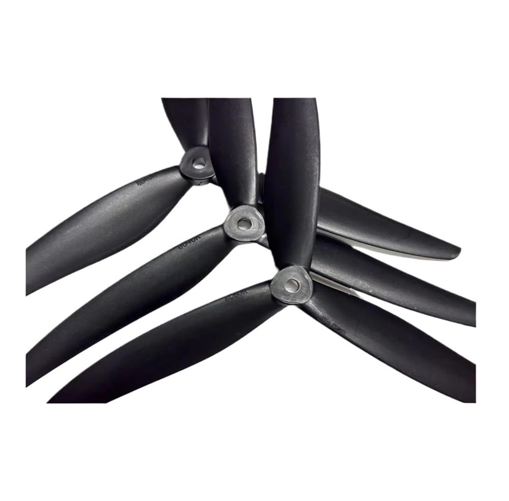 Uniwersalne śmigło 8040/8046/8060 z trzema ostrzami 20 cm do dronów (8060 czarny)