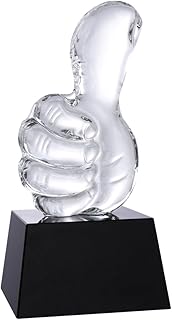 INOOMP 1pc Party Trophy Sports Award Trophy Crystal Award Trophy Crafts Ornaments Listing Award Ceremony Trophy Crystal Prize
