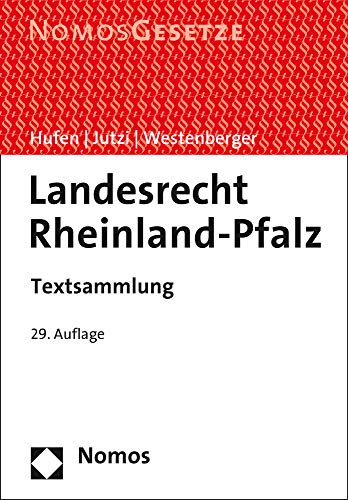 Landesrecht Rheinland-Pfalz: Textsammlung - Rechtsstand: 20. Juli 2020 Landesrecht Rheinland-Pfalz: Textsammlung - Rechtsstand: 20. Juli 2020