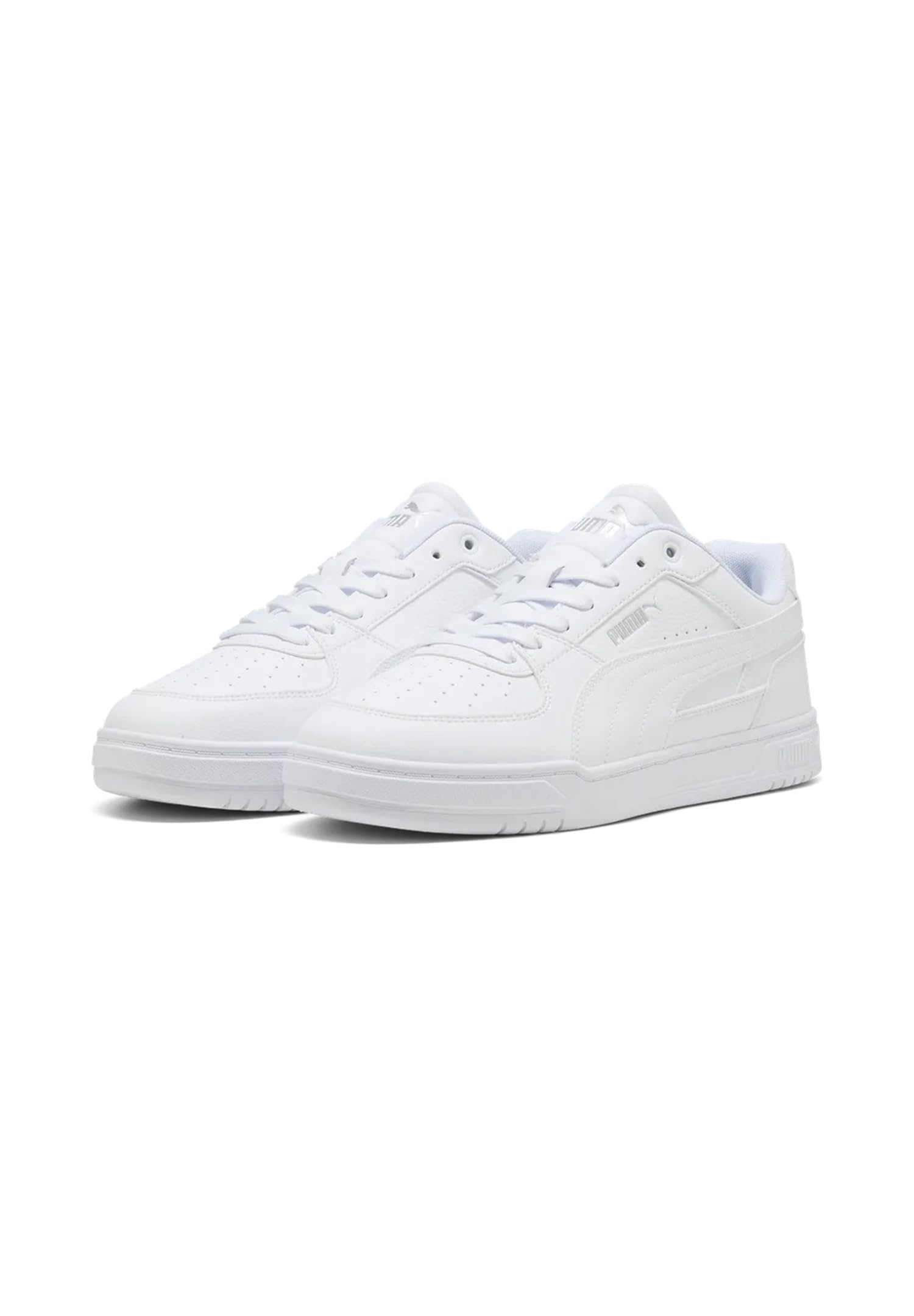 PUMA Unisex CAVEN III Sneaker, Bianco Argento Nero, 8 UK, Bianco Argento Nero, 42 EU