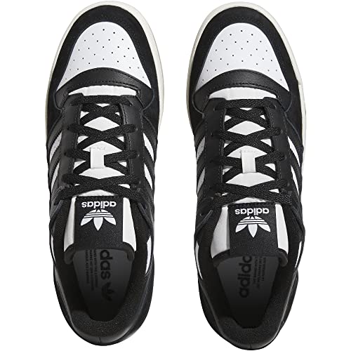 Image of adidas Originals Men Leather Forum Low CL, Casual Shoes, Black, UK-9