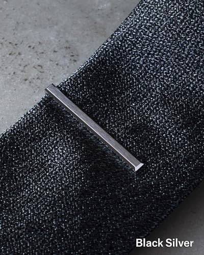 Image of [TAVARAT] Tie Clip Tie Clips for Men Black Silver Light Gold Tie Bar Tie Pin Tps-163