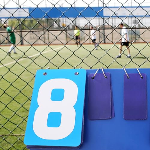 Cartas portátiles para marcador deportivo PRETYZOOM azul 10 piezas miniatura 5
