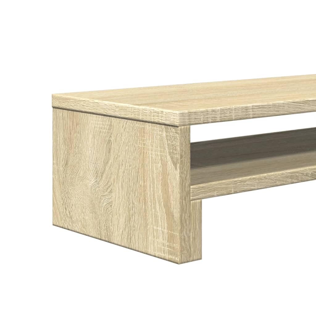 Stojak na monitor dąb Sonoma 54 x 22 x 15 cm – ergonomiczne podwyższenie biurka do monitora PC