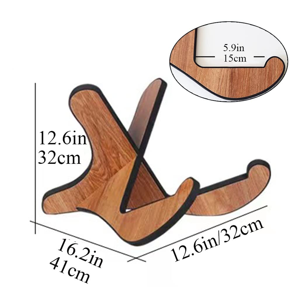 Coret Soporte universal portátil de madera para guitarra, acústica, clásica, eléctrica y bajo