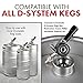 Keg Coupler D System