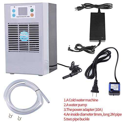 image for Ejoyous Aquarium Chiller Heater 100-240V Digital Fish Tank Water Cooli