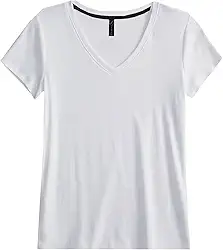 Blusa Blusinha Feminina Algodão Gola V