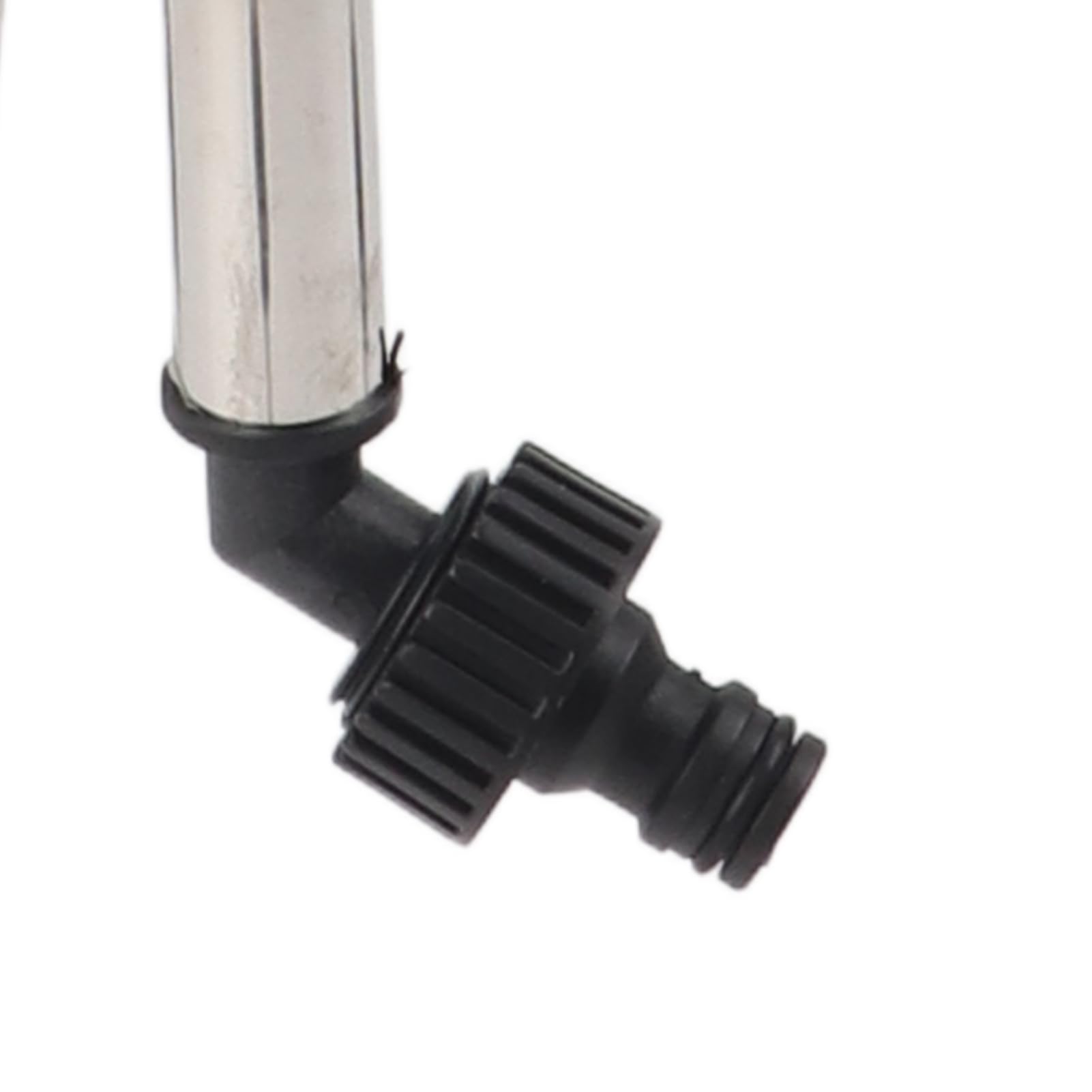 Herramienta de riego por Agua con trípode de Acero Inoxidable, automático de aspersión Ajustable, rociador Giratorio de 360 Grados para jardín y césped con Boquilla