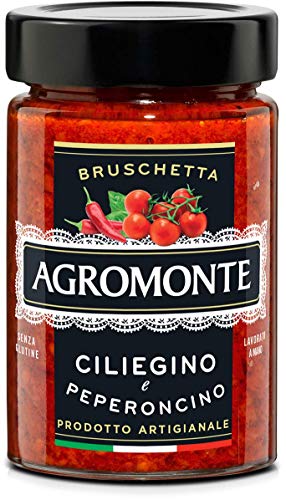 AGROMONTE Bruschetta di Pomodoro Ciliegino e Peperoncino 200gr (4)