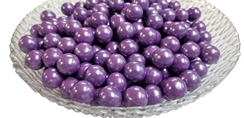 Sweet Maple Candies Mini Glimmer Gumballs Purple 2 lb