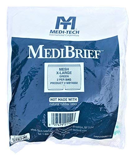 Medi-Tech Medibrief Mesh Briefs X-Large - 1/Bag of 2 Pair