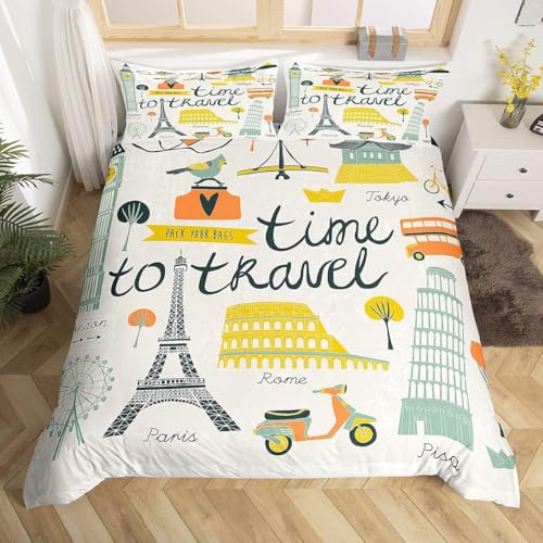 Housse de Couette Douce en Microfibre 280x240 avec Fermeture Éclair - 2
