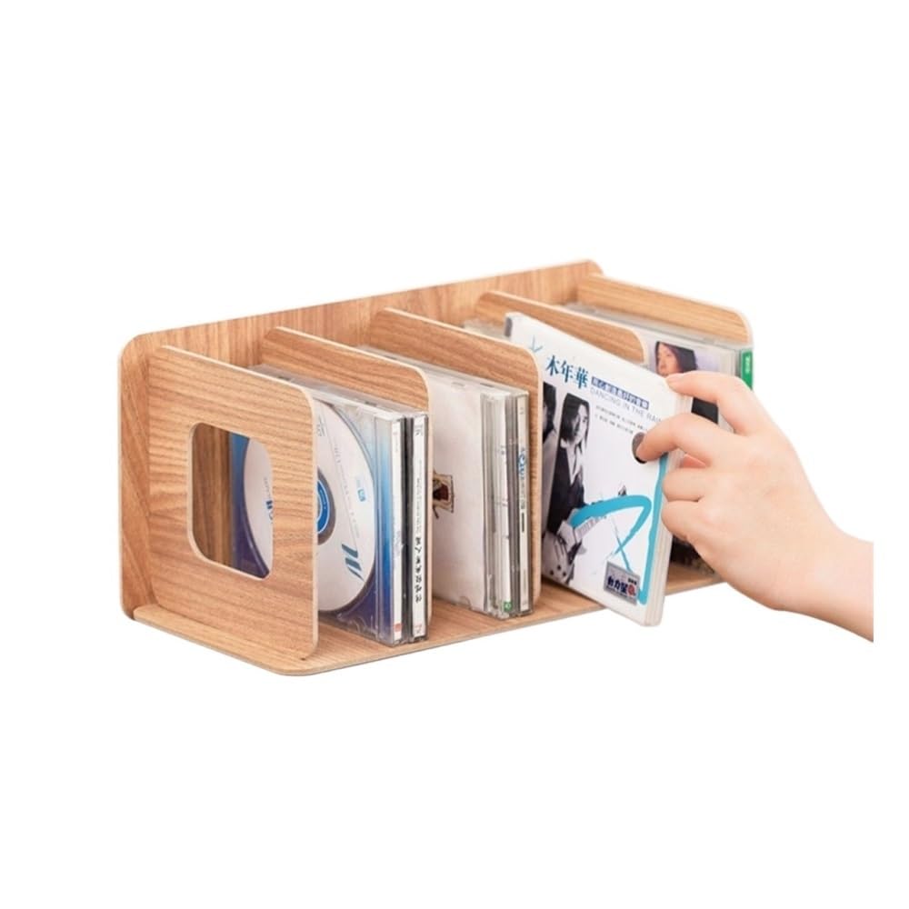 RYUQW3RE Cd Storage Rack CD rack wooden storage creative display DVD disc video cabinet box record