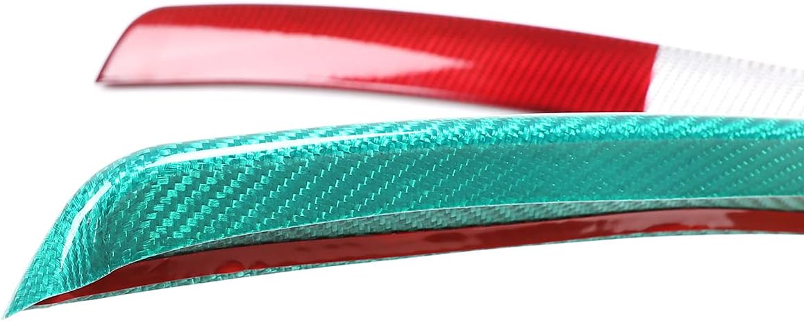 Real Carbon Fiber for Alfa Romeo Giulia 2017-2020 Car Front Grill Decoration Frame Cover Trim Accessories