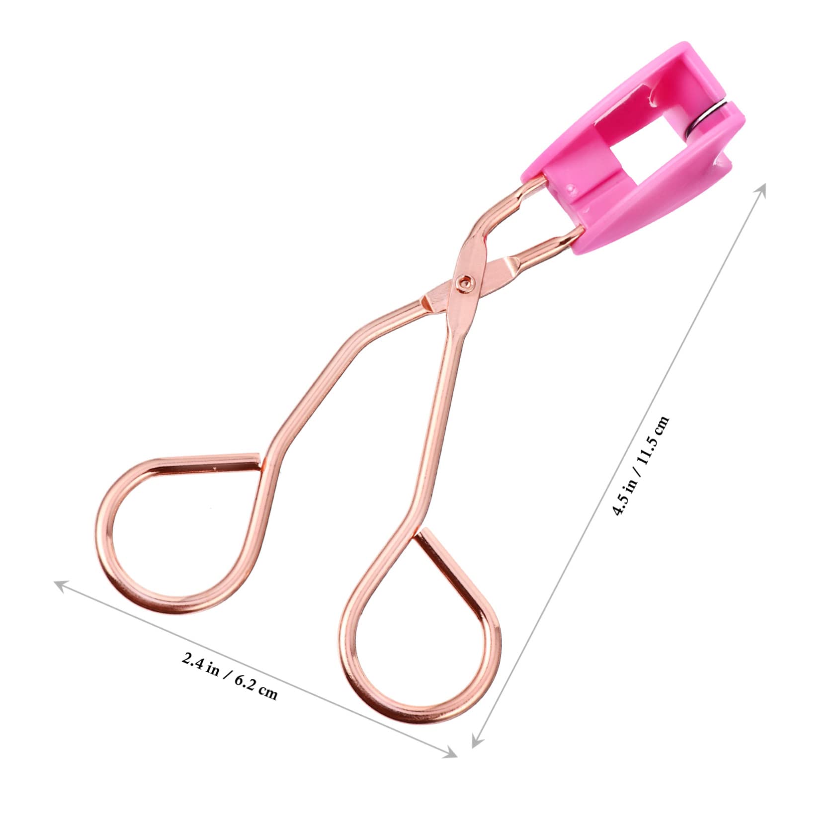 TOVINANNA Magnetic False Eyelash Curler with Clamp Lightweight Portable Makeup Tool for Beautiful Curved Lashes Present for Women and Handle