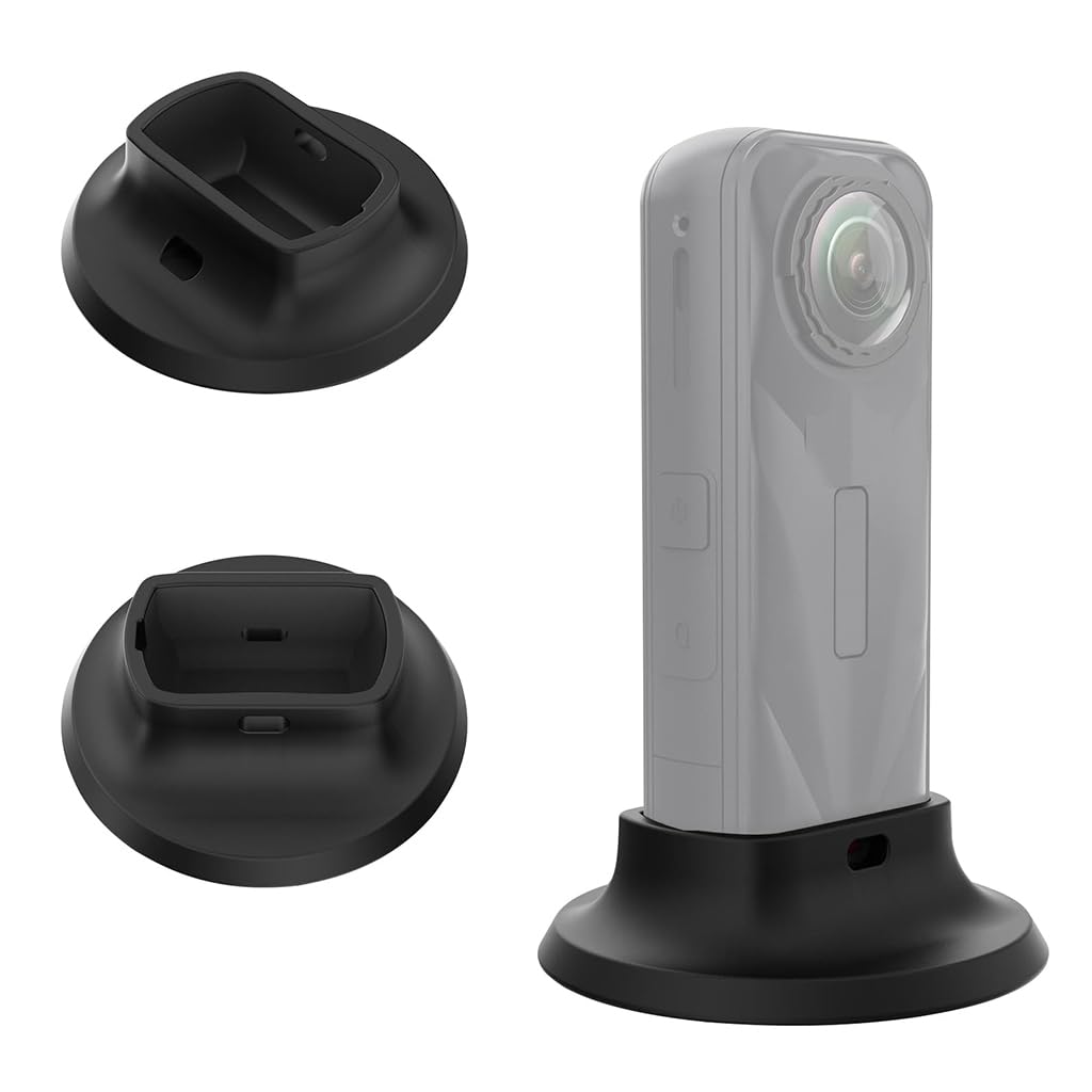 ZORBES® Silicone Stand Base for Insta360 X5, Upgraded Non-Slip Desktop Mount, Camera Mount Gimbal Support Adapter Stabilizer for Insta360 X5 Action Camera Accessories-image-14
