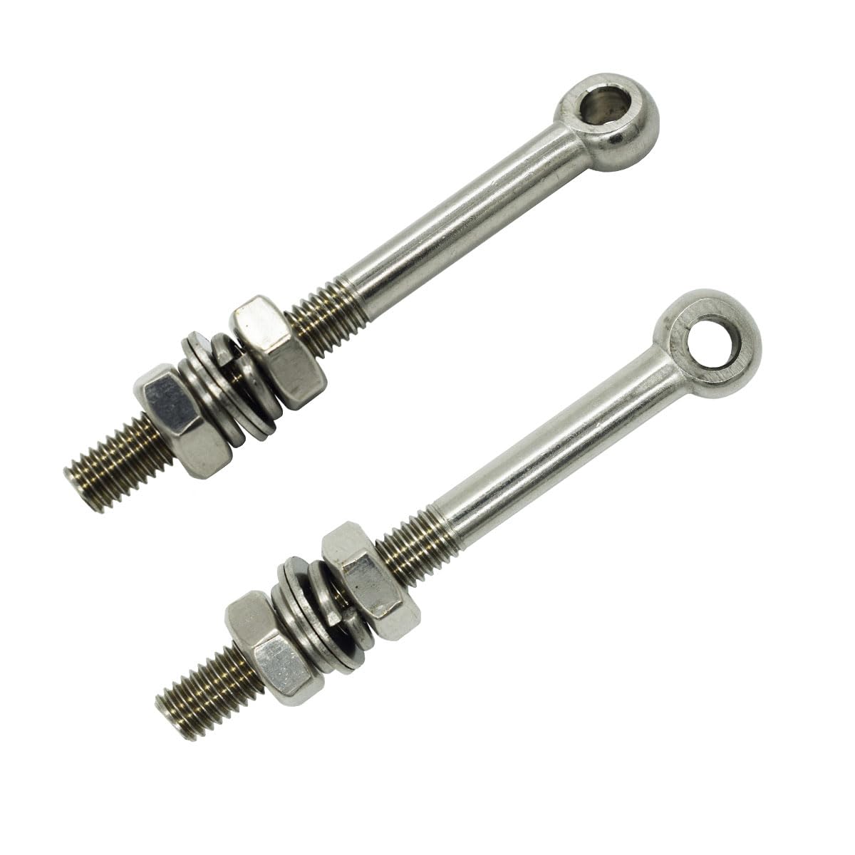 Biellette de connexion de chaîne robuste type rond-L pour automatisme de portail