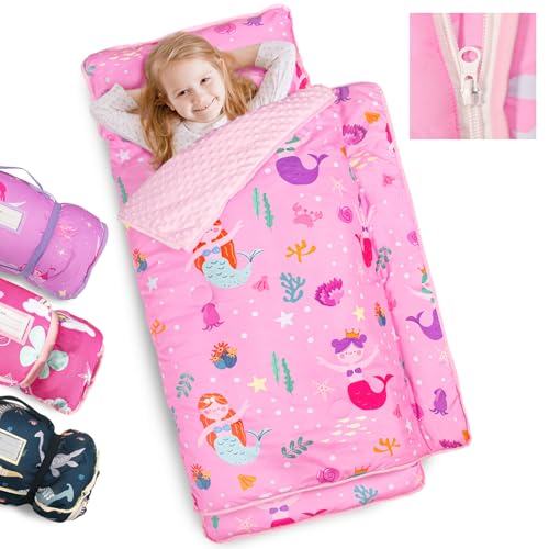 Primlect Toddler Nap Mat Extra Large Thickened 55''x35'', Soft Sleeping